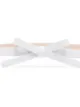 Paule Ka smooth thin bow belt