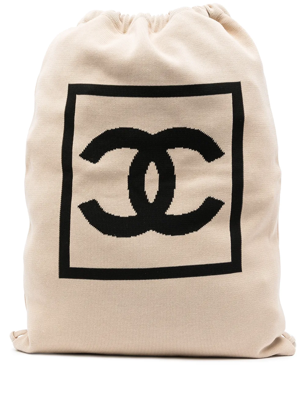 фото Chanel pre-owned рюкзак sport line 2003-го года с логотипом cc