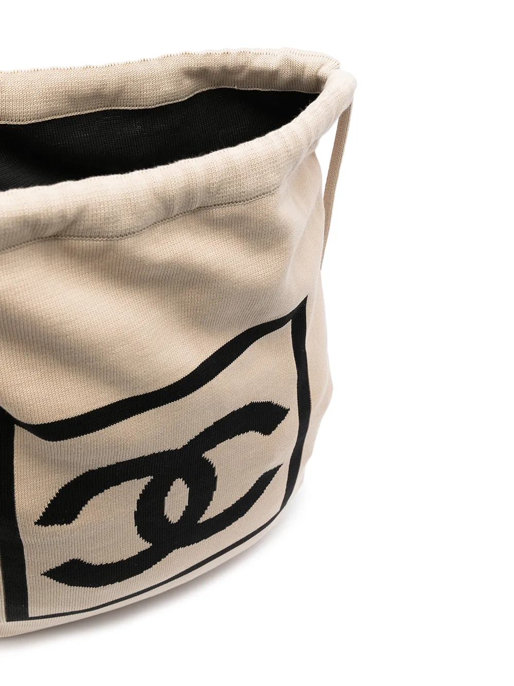фото Chanel pre-owned рюкзак sport line 2003-го года с логотипом cc