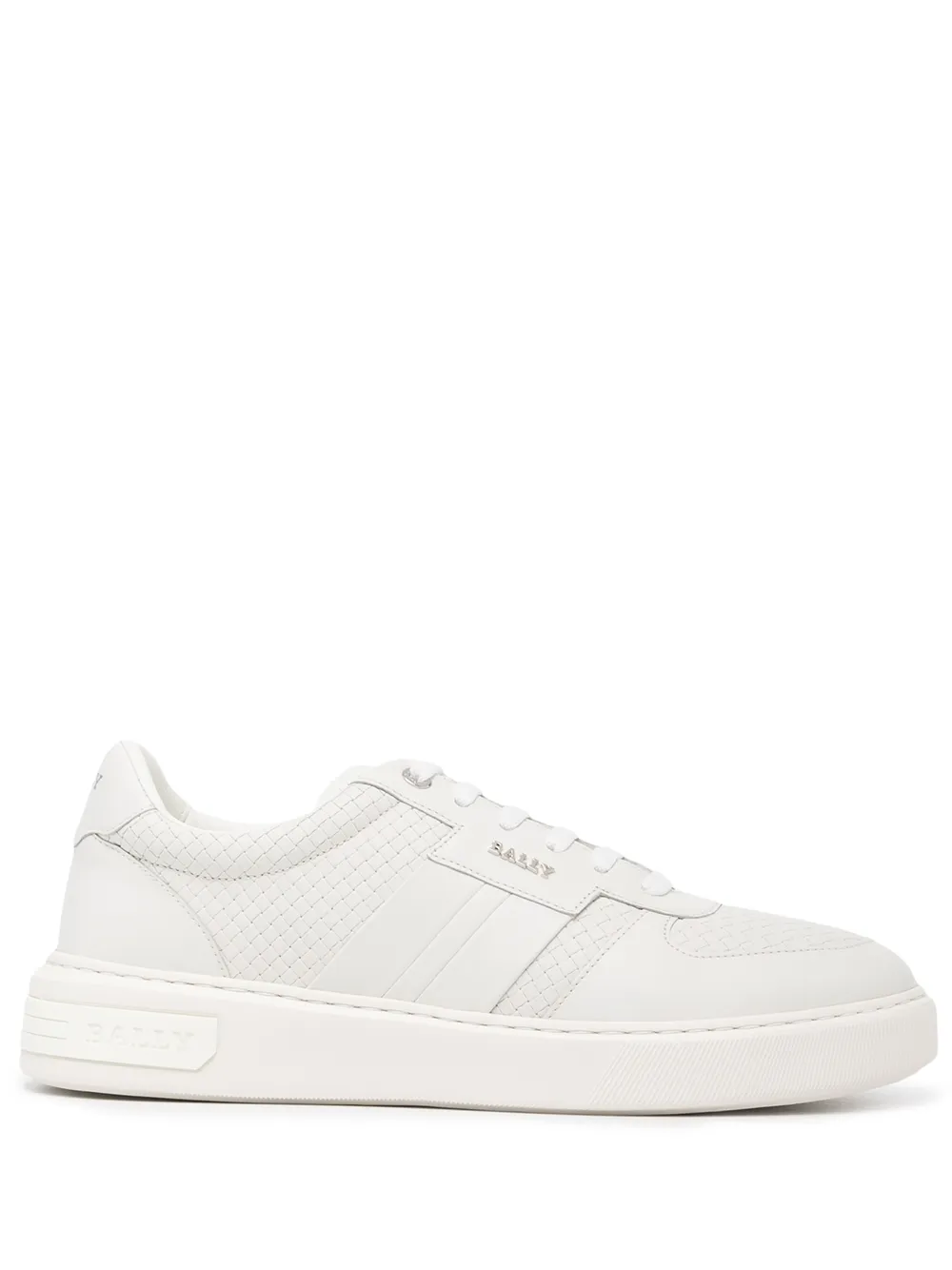фото Bally плетеные кроссовки