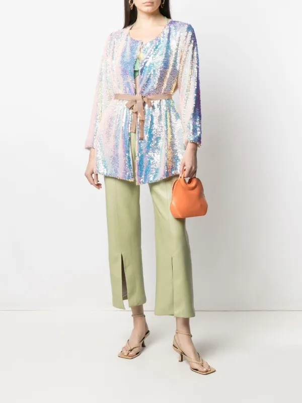 sequin embellished jacket