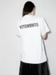 VETEMENTS Camiseta oversized Iconic com logo