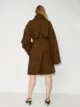 SAMUEL GUÌ YANG Charlotte belted-waist midi coat