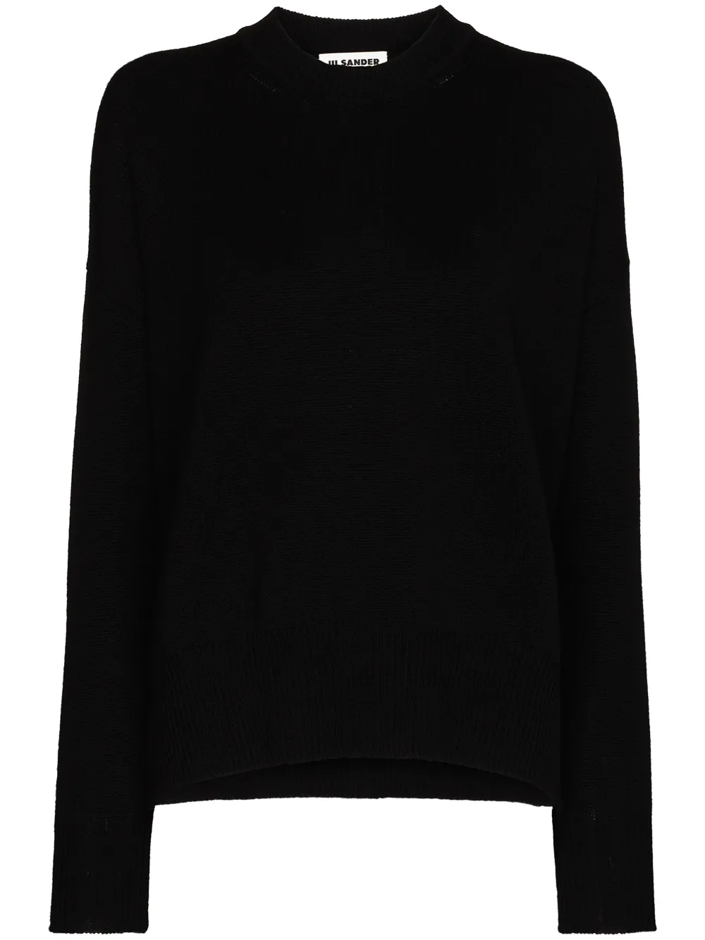 Изображение 1 из Jil Sander джемпер асимметричного кроя с круглым вырезом