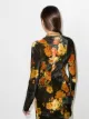 SAMUEL GUÌ YANG floral-print scoop-neck blouse