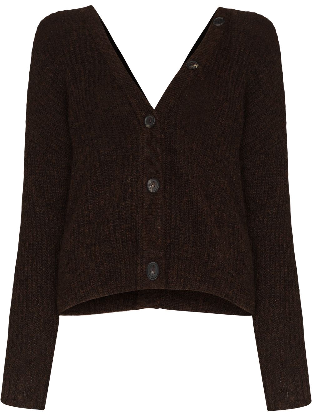 фото Alanui illimani ribbed-knit cardigan