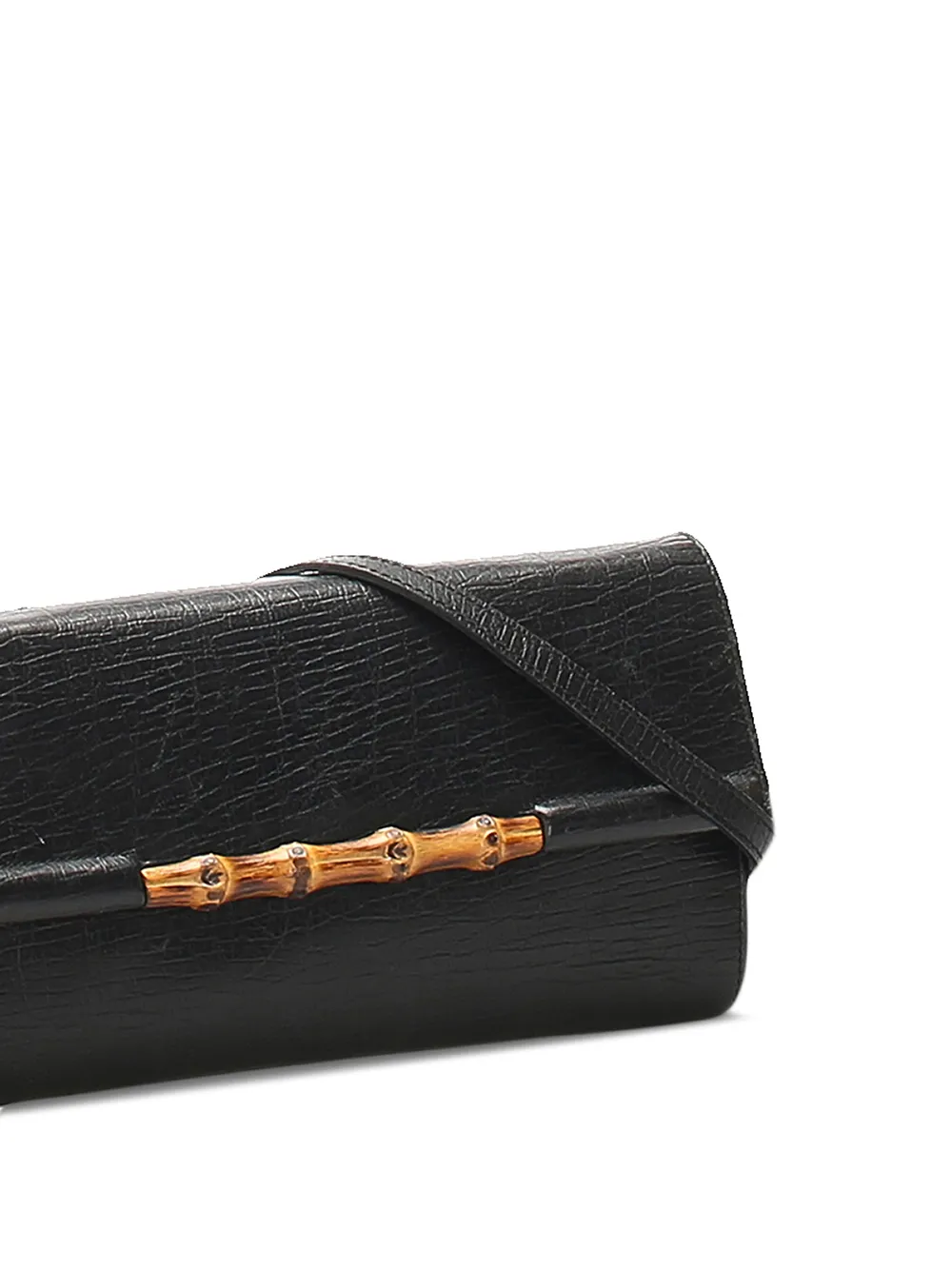 фото Gucci pre-owned сумка через плечо bamboo