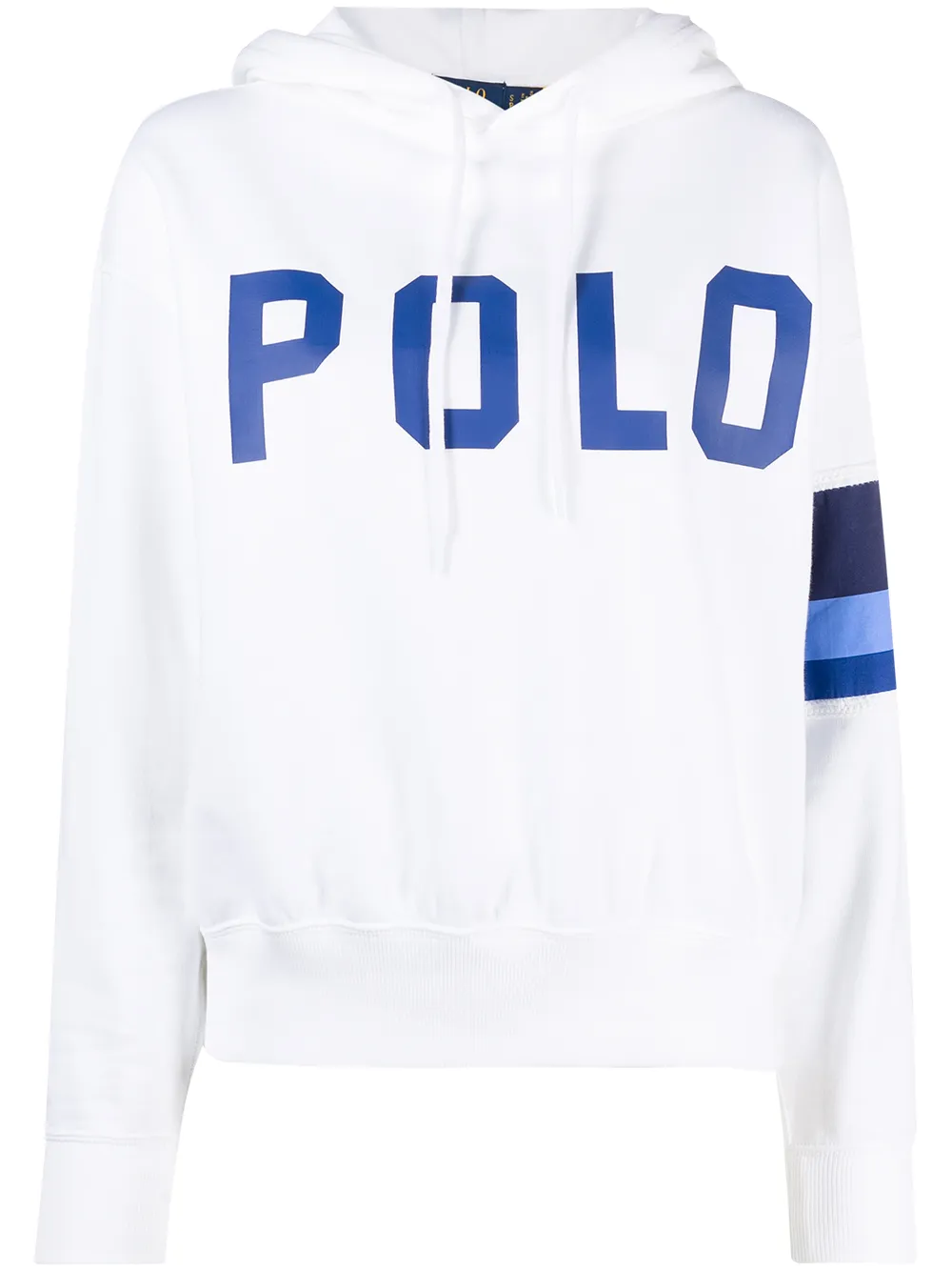 POLO RALPH LAUREN LOGO-PRINT HOODIE