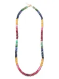 JIA JIA 14kt yellow gold Arizona rainbow necklace