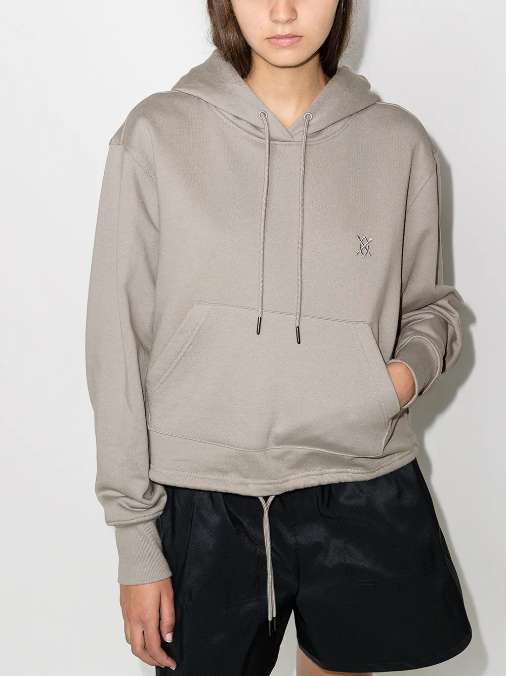 Daily Paper Ehowa Cropped Hoodie Farfetch