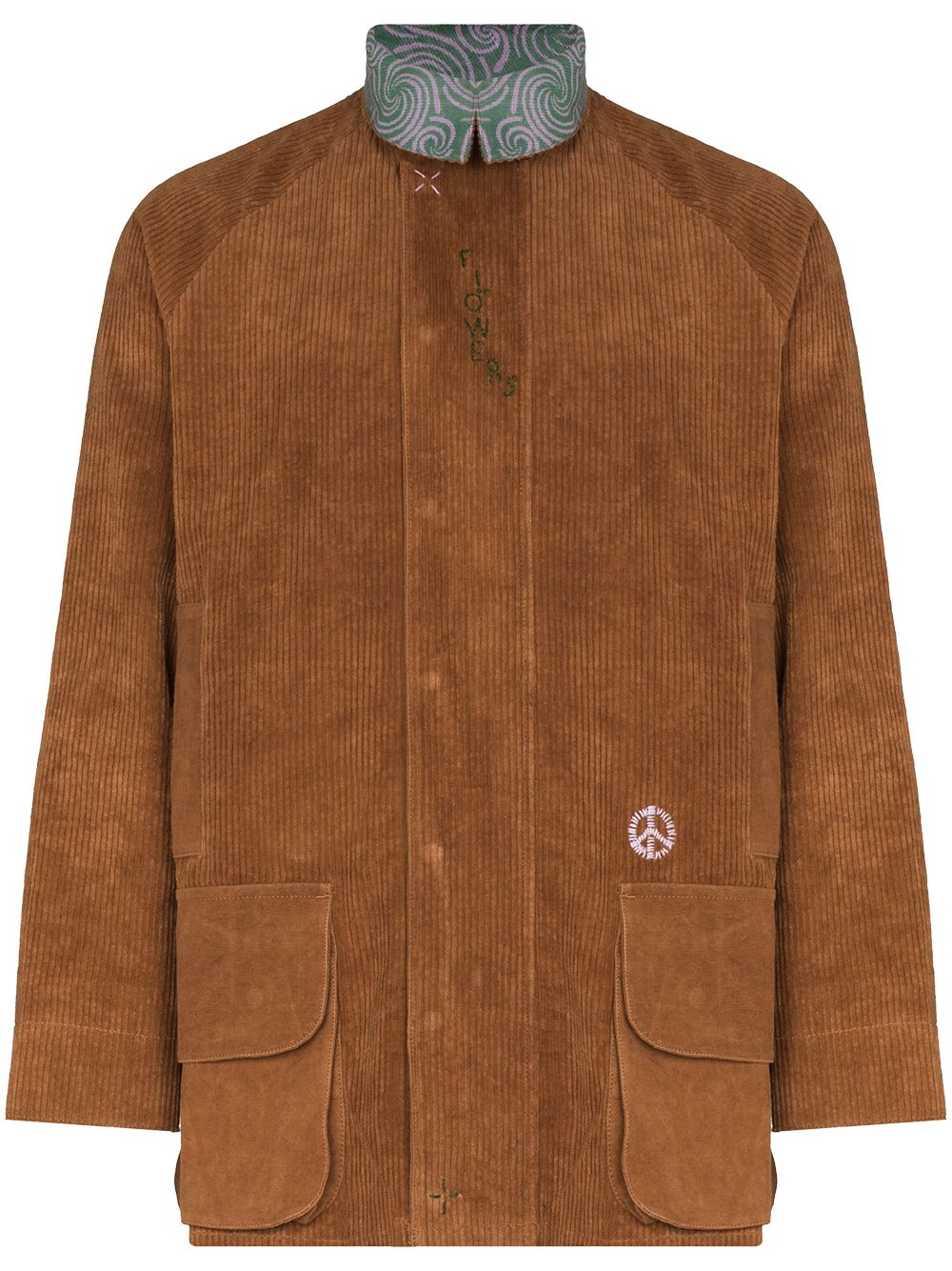 STORY mfg. Gentle Corduroy Buttoned Jacket - Farfetch