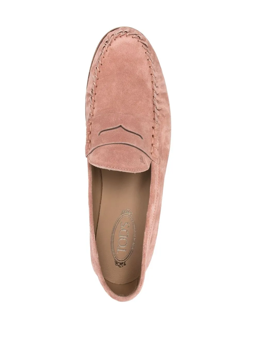 Tod's Loafers met ronde neus Roze