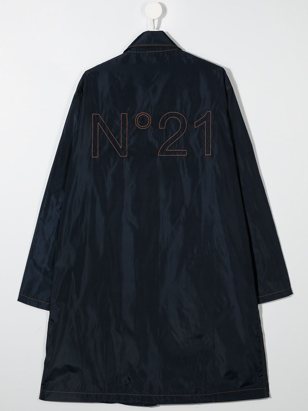 фото Nº21 kids teen logo patch flared jacket