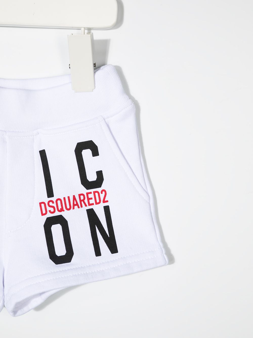 фото Dsquared2 kids шорты с принтом icon