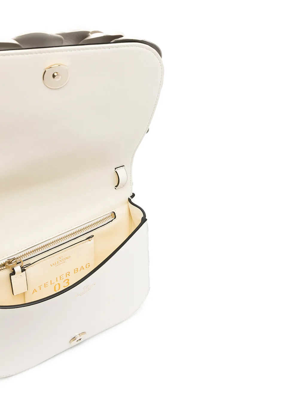 Valentino Rose Edition Atelier Crossbody Bag In White