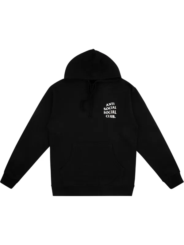 Anti social social club grey outlet hoodie