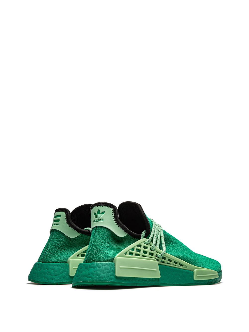 Shop Adidas Originals X Pharrell Williams Hu Nmd "complexland" Sneakers In Green