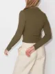 LESET Ali ribbed buttoned cardigan