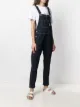 Carhartt WIP logo-patch denim dungarees