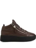 Giuseppe Zanotti Kriss platform sneakers - Brown