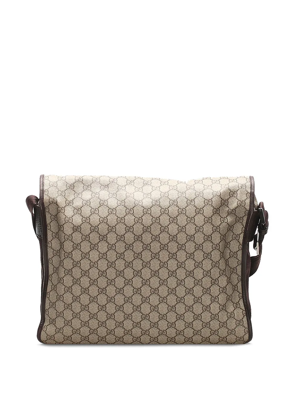 фото Gucci pre-owned сумка через плечо с узором gg supreme