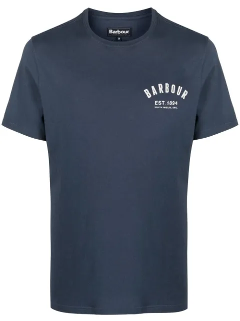 Barbour logo-print cotton T-shirt