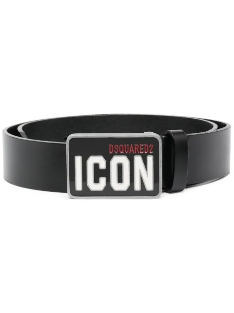 DSQUARED2 KIDS cinturón con hebilla Icon