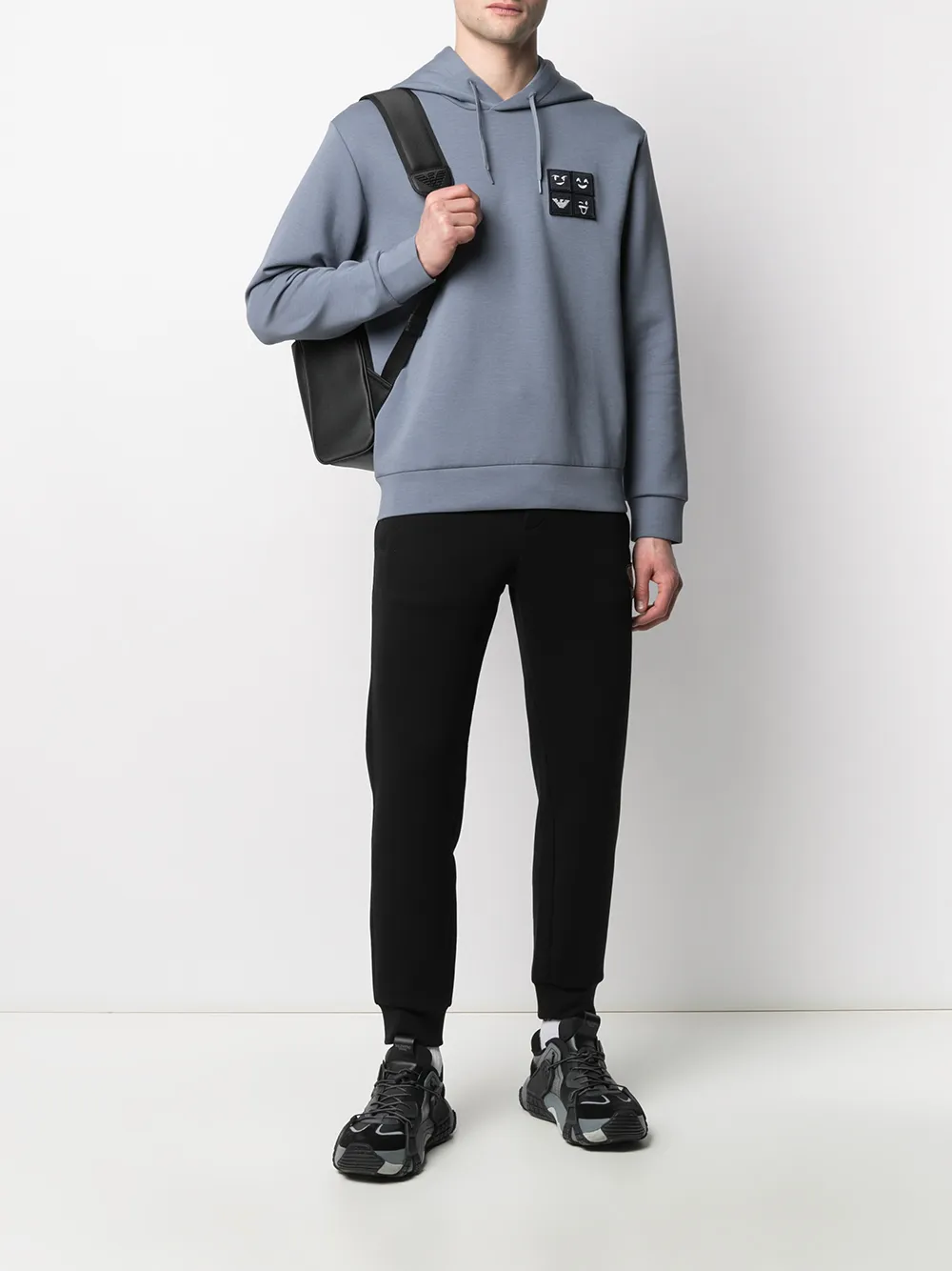 фото Emporio armani спортивные брюки с нашивкой-логотипом