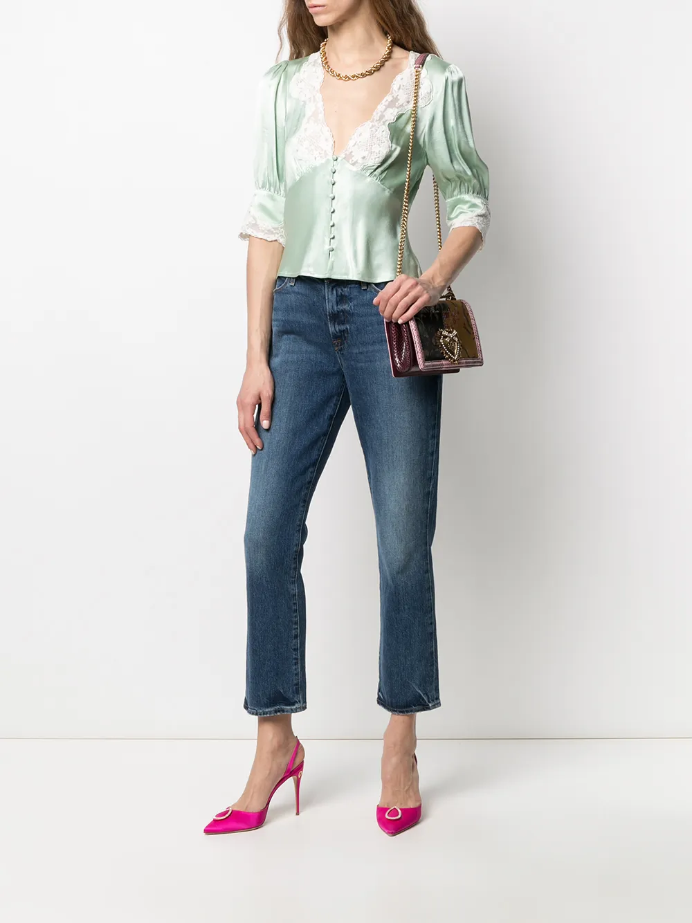 фото Dolce & gabbana сумка на плечо devotion