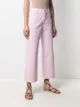 Malo mid-rise flared trousers