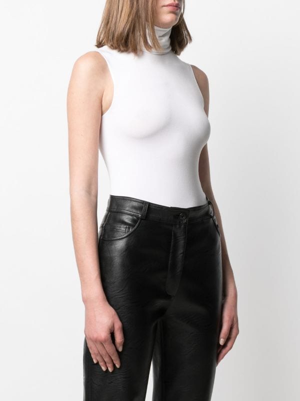 Wolford roll-neck Sleeveless Bodysuit - Farfetch