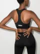 VETEMENTS scoop neck logo bra