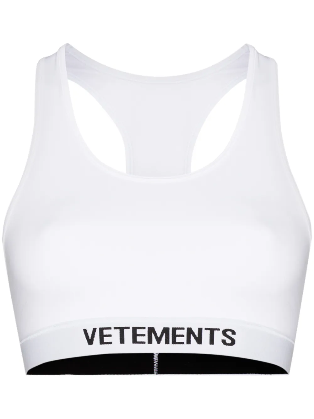 фото Vetements бюстгальтер с логотипом