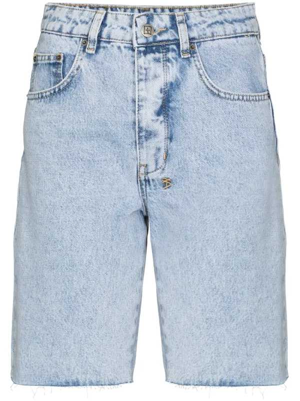 Ksubi Brooklyn high-rise denim shorts 