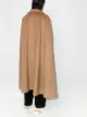 Totême cape-style oversized wool-cashmere coat