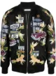 Image 1 of Givenchy multi-patch motel bomber jacket