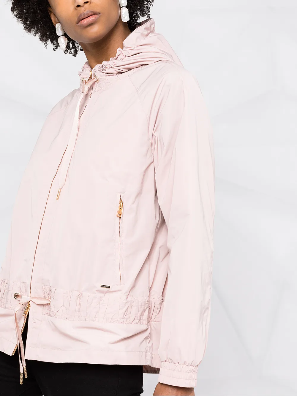фото Woolrich куртка с капюшоном и кулиской
