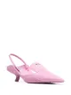 Image 2 of Prada Nylon 60mm slingback pumps