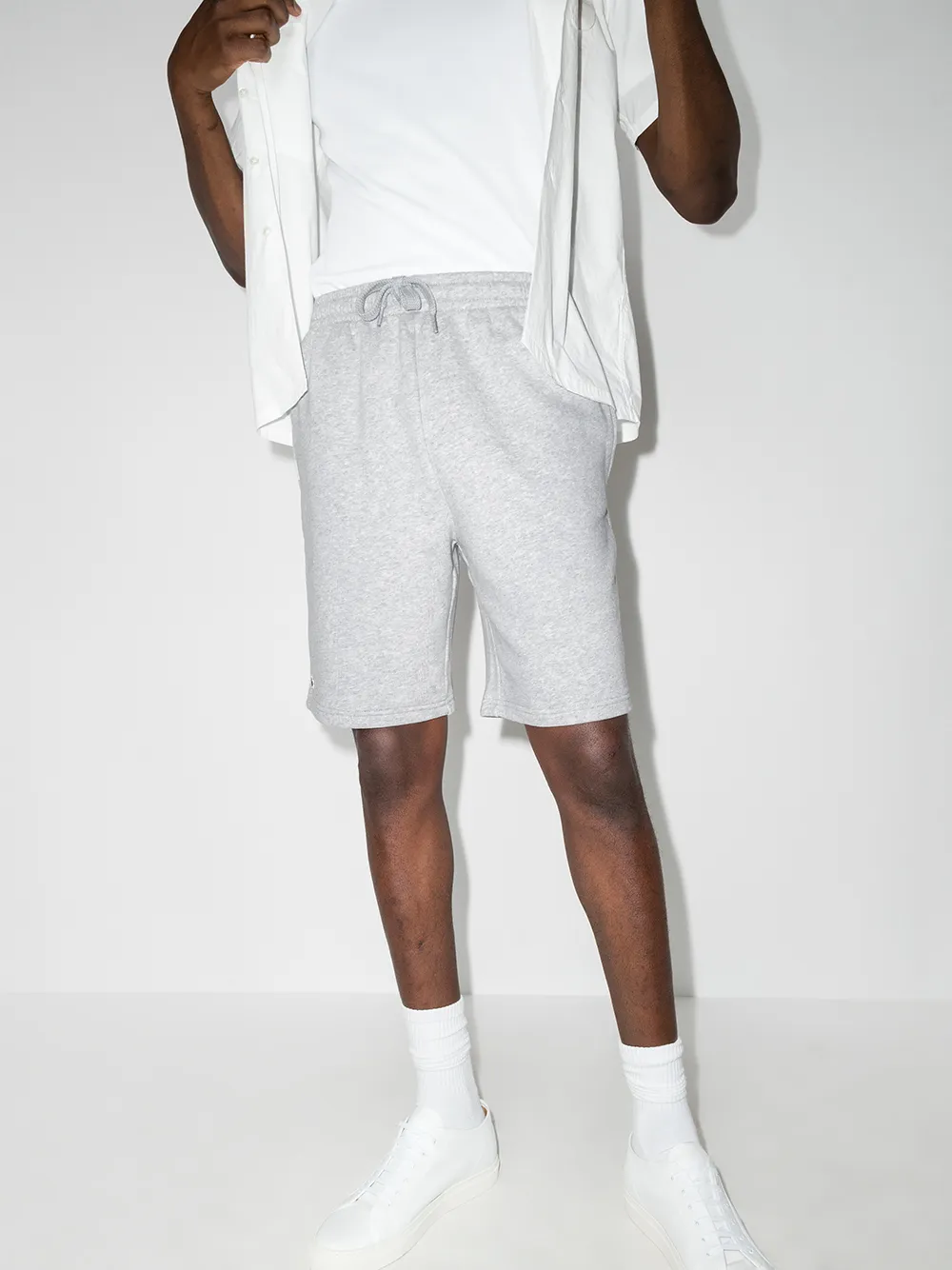 Lacoste logo-patch drawstring shorts | Track & Running Shorts | Image 2