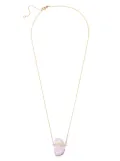 JIA JIA 14kt yellow gold lavender moonstone necklace