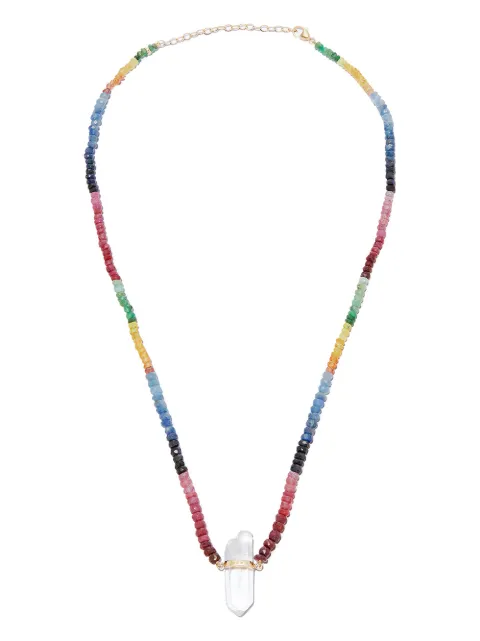 JIA JIA collar en oro amarillo de 14kt con cuarzo