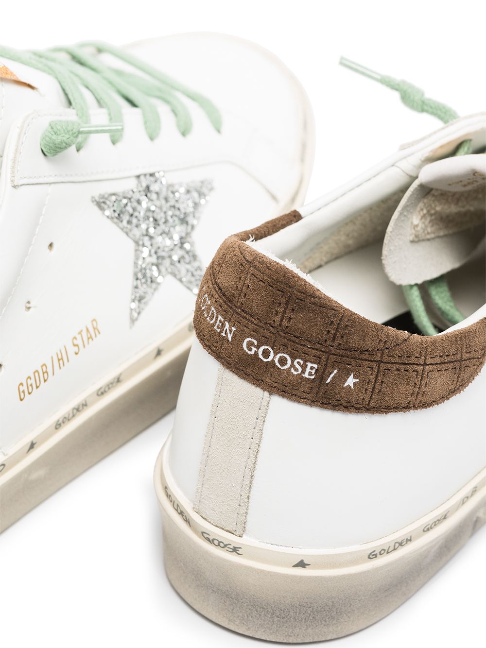 фото Golden goose golden goose hi star lcup lt fltfrm snkr