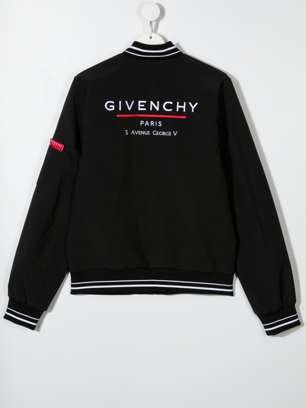 фото Givenchy kids куртка с контрастными полосками