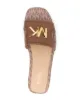 Michael Michael Kors Kippy logo-plaque flat sandals