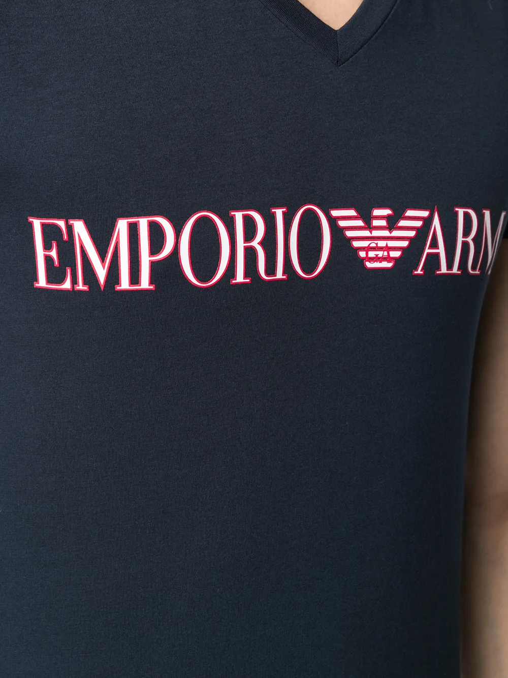 фото Emporio armani футболка с логотипом