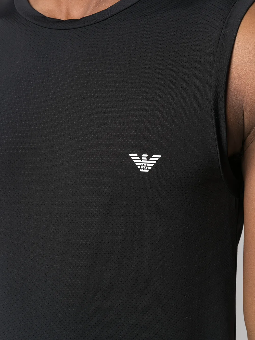 фото Emporio armani топ с логотипом