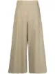 Image 1 of Stefano Mortari wide-leg cropped trousers