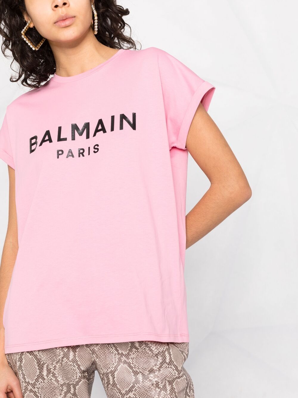 фото Balmain футболка с логотипом