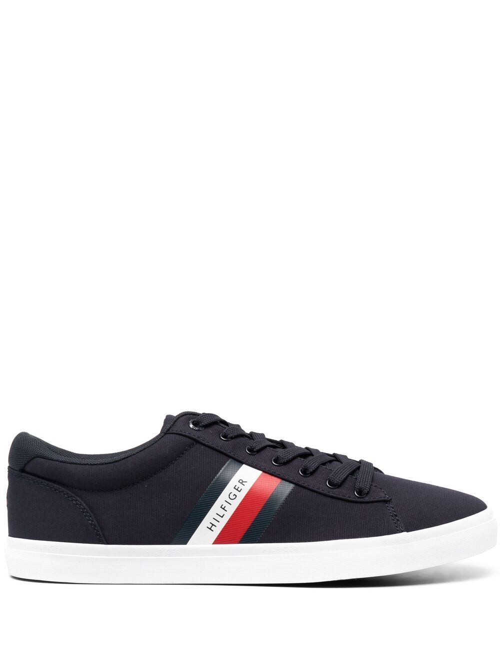 ＜Farfetch＞ ★5%OFF！Tommy Hilfiger ストライプ スニーカー - ブルー