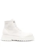 Marsèll chunky-sole leather boots - White